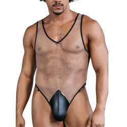 CandyMan Body Résille Tasclepios Beige